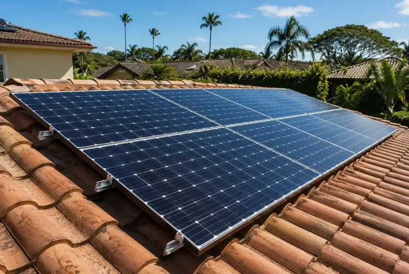 Installation de panneaux solaires à Mauléon